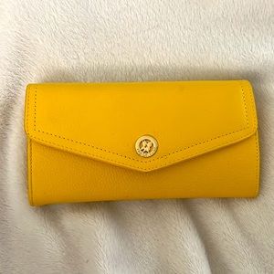Ora Delphine Yellow Tatum Wallet